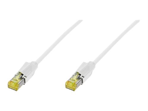 DIGITUS - Cordon de raccordement - RJ-45 (M) pour RJ-45 (M) - 50 cm - pairs in metal foil (PiMF) - CAT 6a - démarré