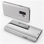Coque Rabat Miroir Argent pour Samsung Galaxy S10 PLUS - Protection Clear View Phonillico®