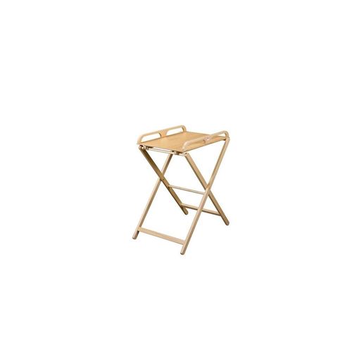 Combelle Table A Langer Jade Pliante Vernis Naturel