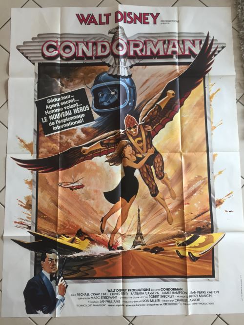 Condorman AFFICHE CINEMA ORIGINALE