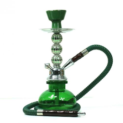 Narguilé Simple Tuyau - Vert