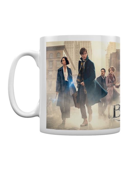 Fantastic Beasts Where to Find Them Tasse New York Streets blanc