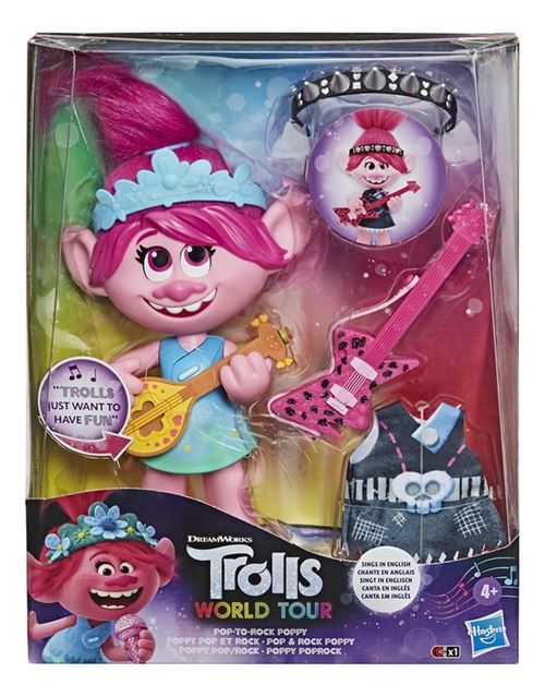 Figurine Trolls 2 - World Tour Popstar Poppy