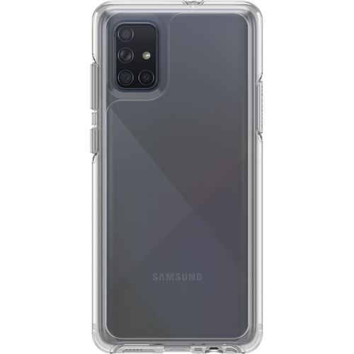OtterBox Symmetry Series Clear - Achterzijde behuizing voor mobiele telefoon - polycarbonaat, synthetisch rubber - transparant - voor Samsung Galaxy A71