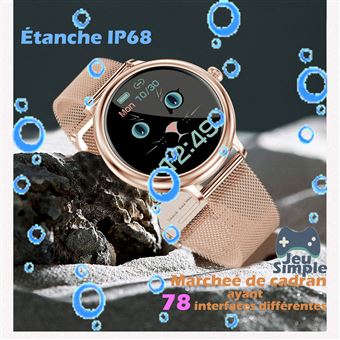 https://static.fnac-static.com/multimedia/Images/2B/32/12/11/17900331-3-1541-1/tsp20211228172041/Montre-Connectee-Femme-Boitier-Rond-Alliage-Zinc-Retro-Etanche-IP68-O-4CM-Bracelet-Acier-Dore.jpg