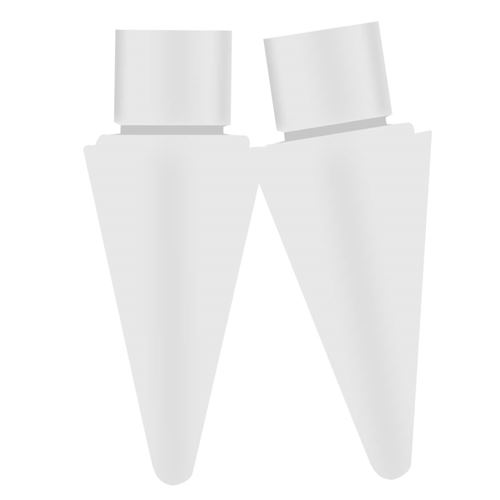 Adonit Blanc Lot De 2 Pointes De Remplacement Pour Stylet Se 2 Durable - Image 2