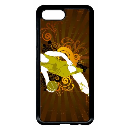 Coque My-Kase pour 10 - basketball vector - Plastique Noir