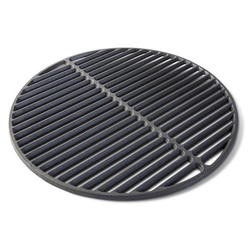 Big Green Egg Gusseisen - Grillrost für S EGG 33 cm – Grillplatte/Grillrost – schwarz