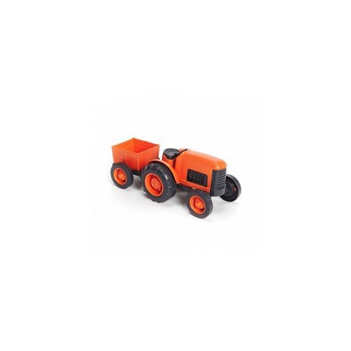 Green Toys Tracteur orange