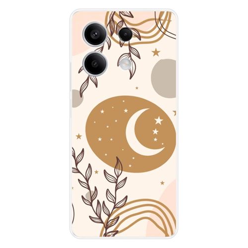 Coque en silicone imprimée compatible Xiaomi Redmi Note 13 5G Lunaison