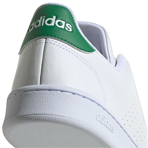 Chaussures mode ville Adidas Advantage blanc vert h vintage Blanc Taille :  40 2/3 rèf : 84711 - Chaussures et chaussons de sport - Achat & prix