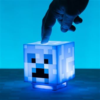 Lampe Minecraft Creeper chargé