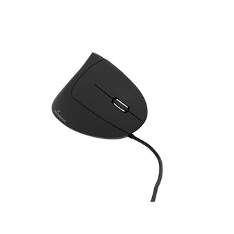 Souris Filaire Ergonomique USB pour Utilisation Droitier MediaRange Noir - 1