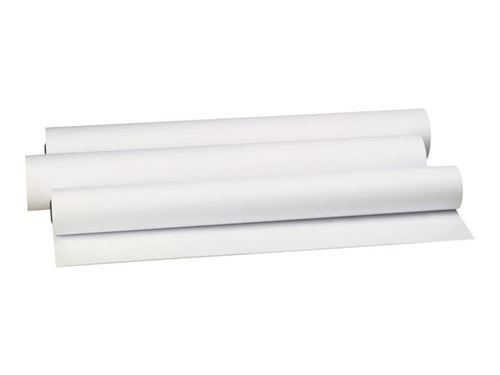 Clairefontaine - Blanc - Rouleau (91,4 cm x 50 m) - 80 g/m² - 2 rouleau(x) papier uni