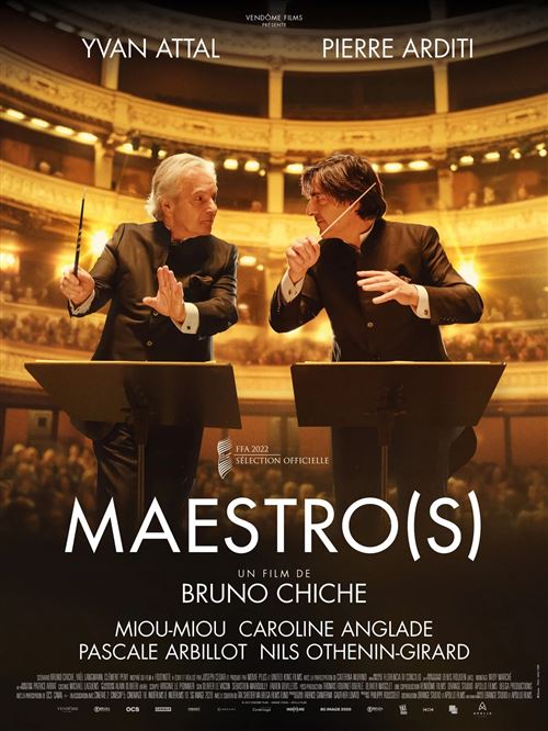 Affiche de Cinéma Originale - Maestro(s) - 2021 - Yvan Attal - 120x160cm