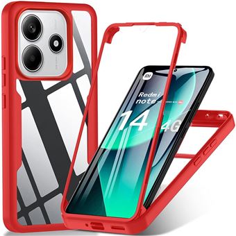 Coque 360° Protection Intégrale Pour Xiaomi Redmi Note 14 5G - Noire, TechExpert, Neuf