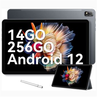 32€ sur Tablette Tactile 11 Pouces Blackview Tab 16 Android 12 4G LTE+5G  WiFi,14Go+256Go/TF 1To/7680mAh/13MP+8MP/Face ID/TÜV/PC Mode/Avec Stylet  capacitif Tablette PC - Gris - Tablette tactile - Achat & prix