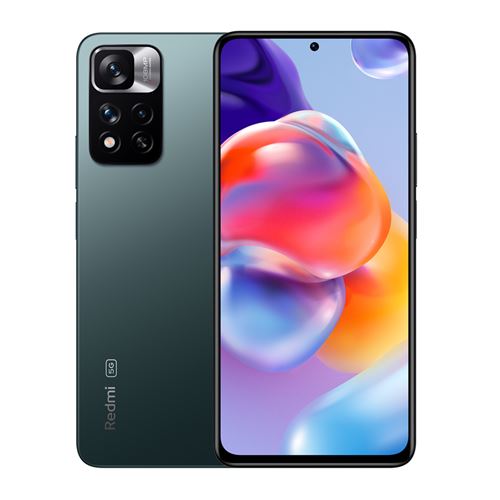 Smartphone Xiaomi Redmi Note 11 Pro+ 5G 8+128 Go Vert forêt
