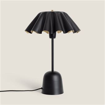 TechBrey Lampe à Poser Métal Nallur Noir - 1
