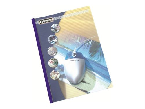 Fellowes Prestige - 3 mm - A4 (210 x 297 mm) - 150 micromètres - bleu - 220 g/m² - 100 unités couverture à reliure thermique