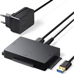 Boitier Disque Dur Adaptateur SATA-USB 3.2 Gen 2 Inateck - Connexion Facile Pour Disques Durs Et SSD 2.5/3.5 Pouces 3.0 To IDE