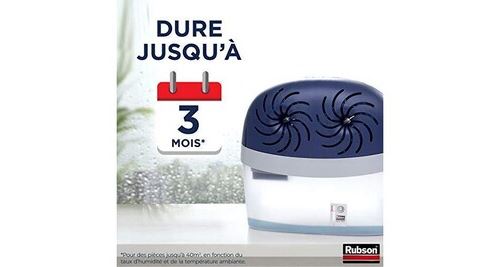 Rubson aero 360° absorbeur d'humidité pour pièces de 40 m²