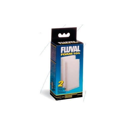 FLUVAL 2 blocs de mousses 206 306 - Pour aquarium