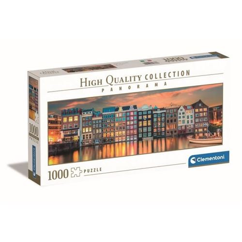 Clementoni - 1000P Pannorama Amsterdam - 98 X 33 Cm