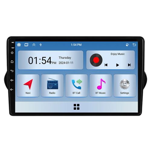 Autoradio RoverOne® Bluetooth CarPlay 2 Din 6Go RAM 128Go ROM pour Fiat Tipo Egea 2015-2023