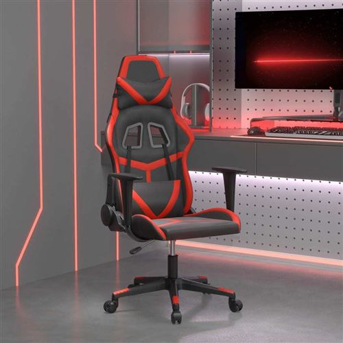VIDAXL - Fauteuil de Bureau Gaming - Rouge - H. 127 cm - Image 3
