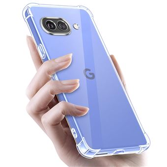 Coque Google Pixel 9A Avec 2 Verres Trempés - Antichoc Magnétique MagSafe, Transparente Anti-Empreintes
