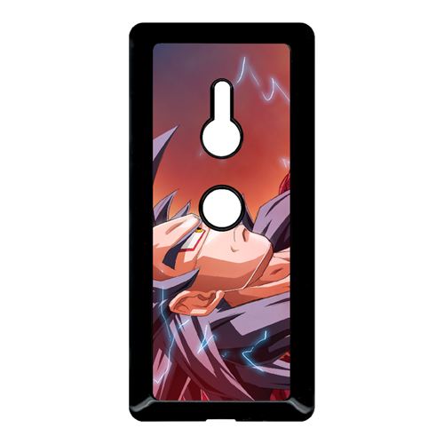 Coque My-Kase pour Xperia XZ3 - dragon ball gt goku super saiyan 4 - Plastique Noir