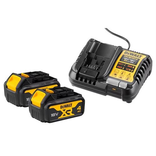 DEWALT Akkupack-Ladegerät DCB1104M2-QW inkl. 2. Akku
