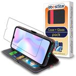 Protection En Verre Trempé Pour Xiaomi Redmi 9/9A/9C - Film Complet Dureté 9H - Couleur Noire - Neuf
