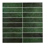 Atmosphera Créateur d'intérieur - Lot de 2 Stickers Décoratifs "Caro" 25x25cm Vert