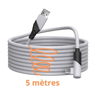 Cable link compatible avec Meta Quest 3S/Quest 3/Quest 2
