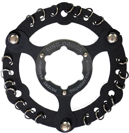 Non Communiqué Schlagwerk Oruga Ringo Steel Rings Tambourin - Tamborim