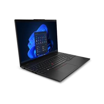 Lenovo ThinkPad L16 Gen 1 21L3 - Conception de charnière à 180 degrés - Intel Core Ultra 5 - 125U / jusqu'à 4.3 GHz - Win 11 Pro - Intel Graphics - 16 Go RAM - 512 Go SSD TCG Opal Encryption 2, NVMe - 16" IPS 1920 x 1200 - Gigabit Ethernet - Wi-Fi 6E,
