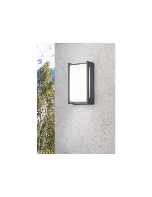 Trio Lighting Anthracite, Blanc Applique D'extérieur Led Indus, Anthracite - Image 4