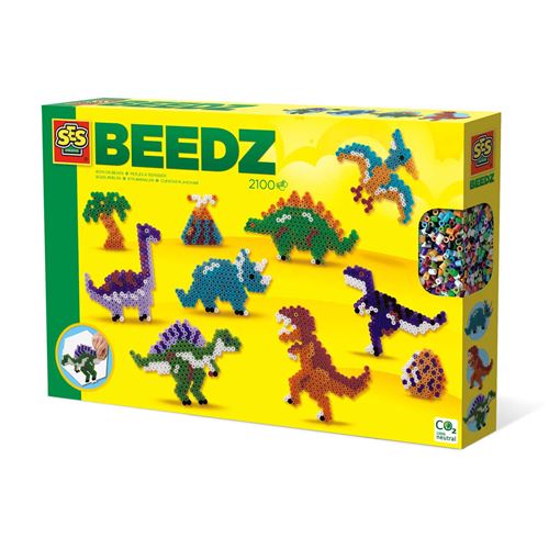 Perles À Repasser Beedz : Monde Des Dinos