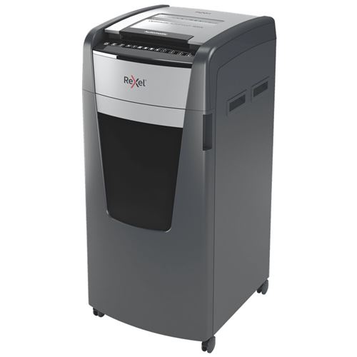 Rexel Optimum AutoFeed+ 600X Destructeur de documents destruction par particules 4 x 36 mm 110 l Nombre de pages (max.): 600 Niveau de sécurité 4 Détruit