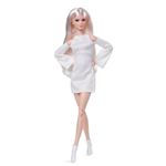 Barbie Signature poupée de collection stylisée par Marni Senofonte, blonde  avec béret, veston noir et pantalon fendu, jouet collector, FJH75 :  : Jeux et Jouets
