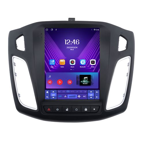 Autoradio Android 13 pour Ford Focus MK3 (2012-2017), 9.7 IPS Écran Tactile, 4G+WiFi, CarPlay Android Auto, 4Go + 64Go, Bluetooth