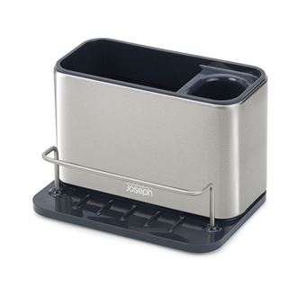 Rangement d'évier surface Sink tidy grand modèle - Joseph Joseph - Argent - Inox