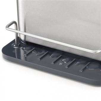 Rangement d'évier surface Sink tidy grand modèle - Joseph Joseph - Argent - Inox