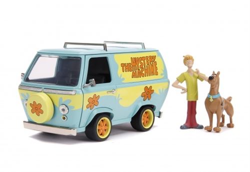 Mystery Machine Scooby-Doo Figure Blue 1/24