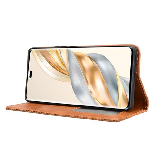 Google Pixel 10 MOJIA Coque Porte Monnaie Pour Honor Magic7 Pro/Magic 7 Pro, Etui Portefeuille En Cuir PU Avec Cover En TPU, Etui Multifonctionnel Porte-Cartes Avec Dragonne. Bleu Coque Honor Magic 7