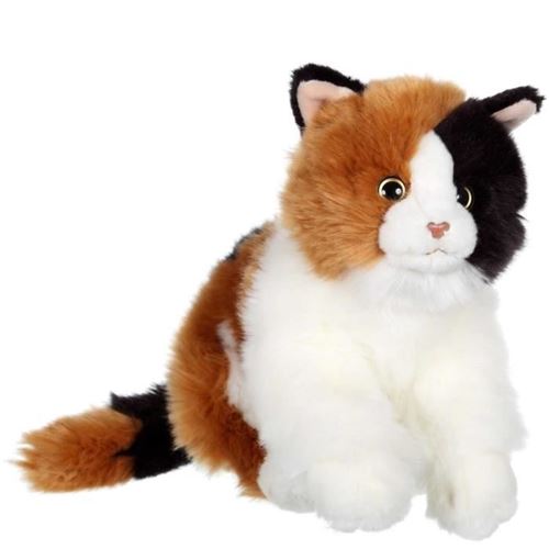 Gipsy Toys - Chat Mimiz Tricolore - Peluche - 28 Cm