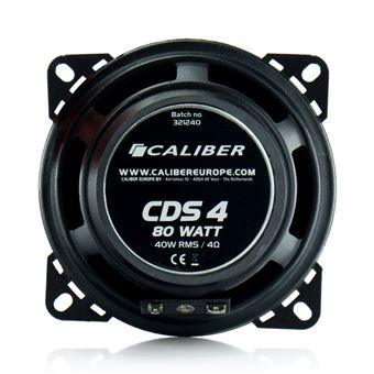 Haut-parleur voiture - Caliber CDS4 - Tweeter de 30 mm 40W RMS 80W