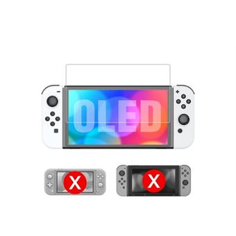 Protection d'écran en verre trempé filtre bleu 9 H pour Nintendo Switch OLED  Muvit T Gaming Transparent - Etui et protection gaming à la Fnac